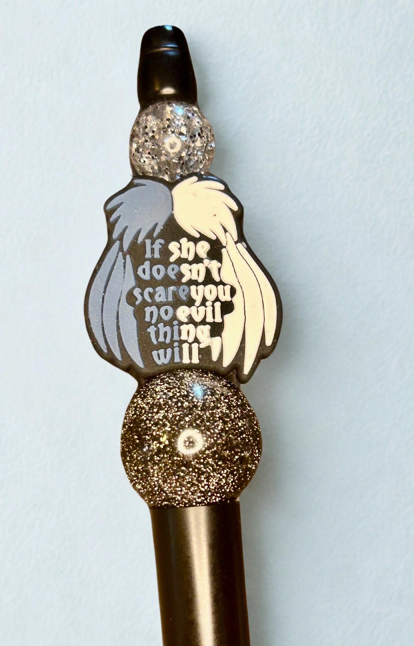 Charming Handmade Character Beaded Pens - Acrylic and Silicone bead designs