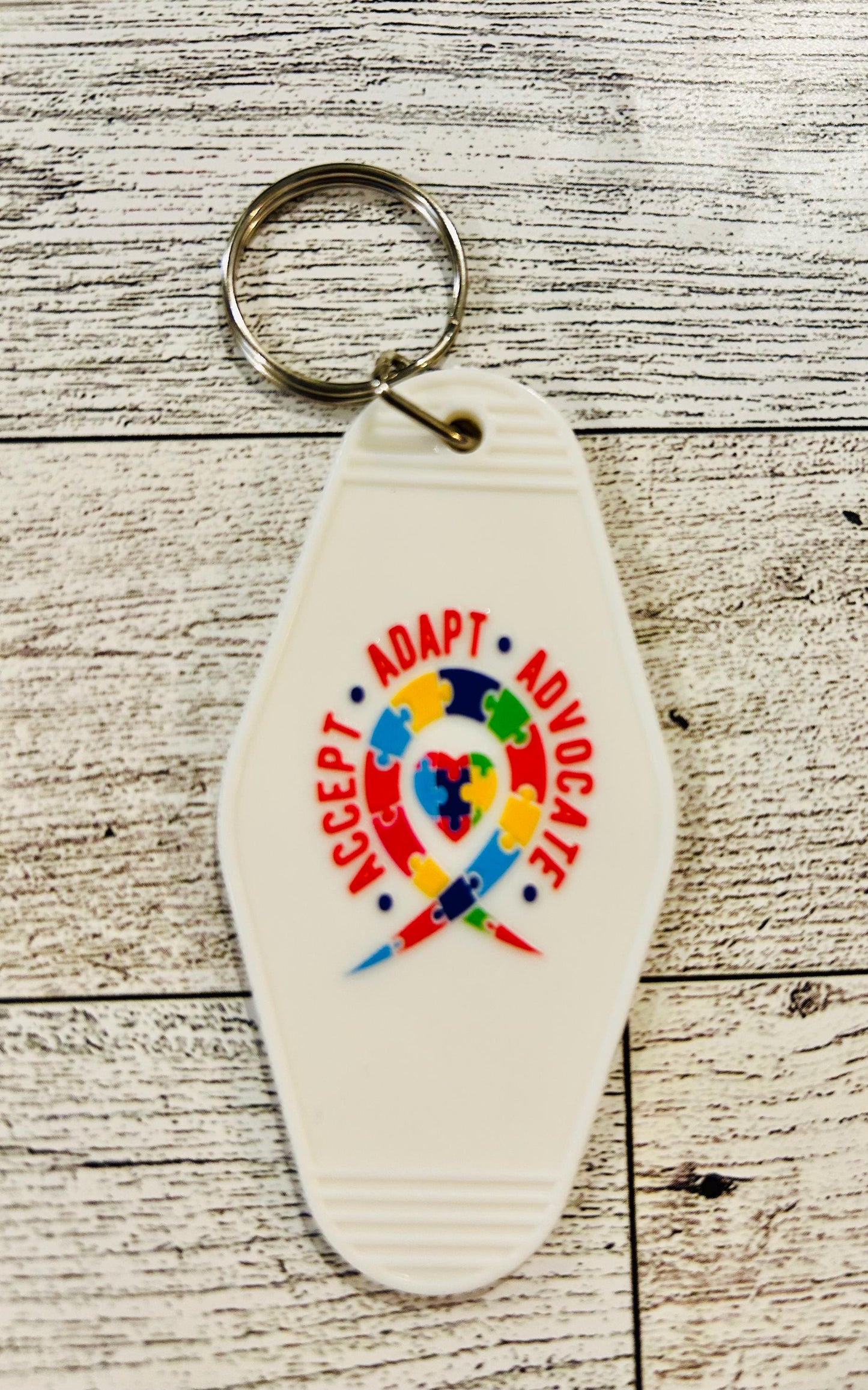 Unique Autism Awareness Motel Keychains