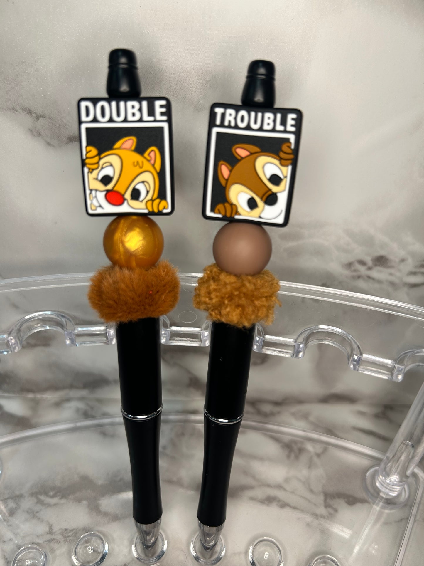 Double Trouble Beaded Pen set