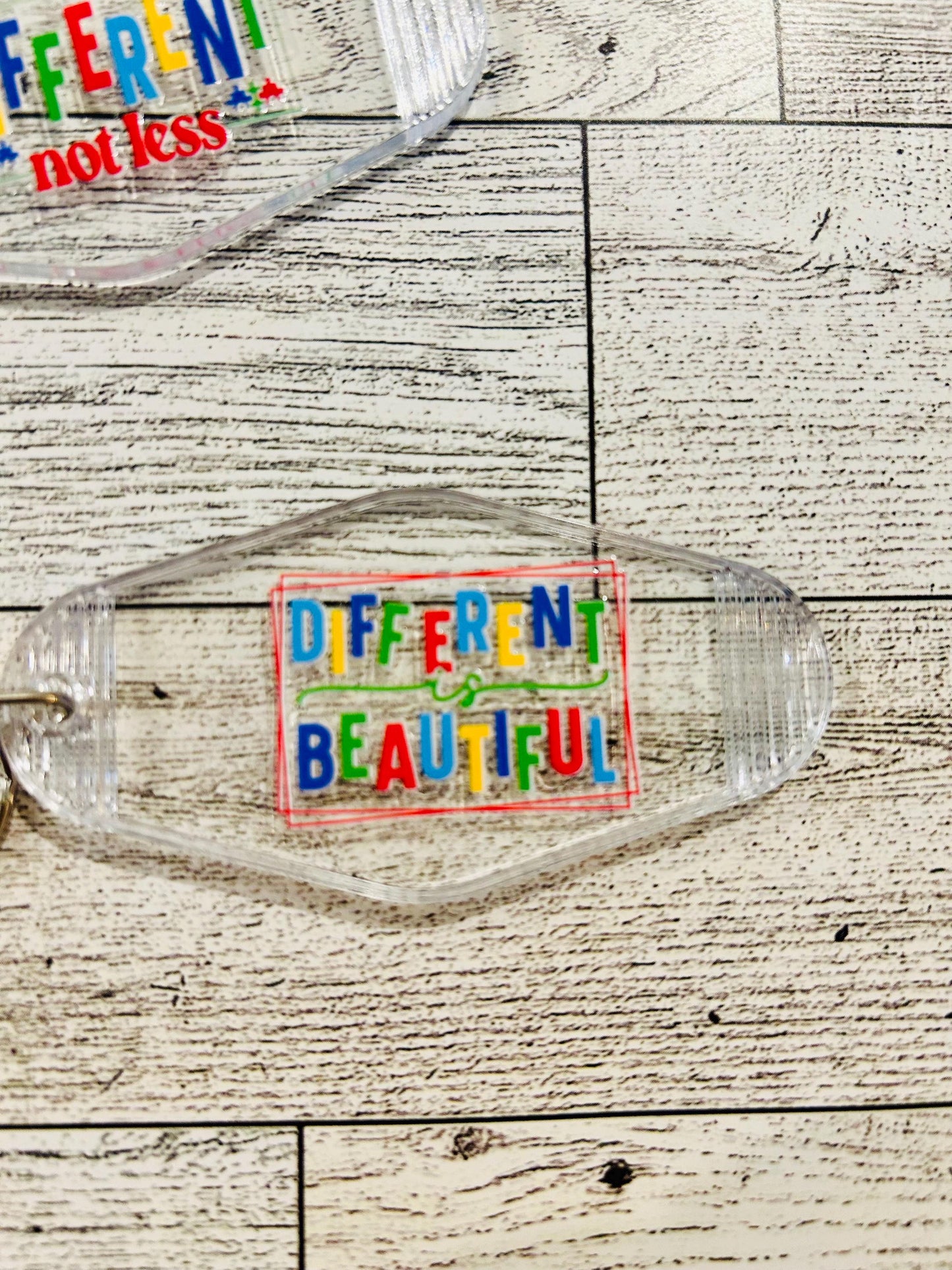 Unique Autism Awareness Motel Keychains