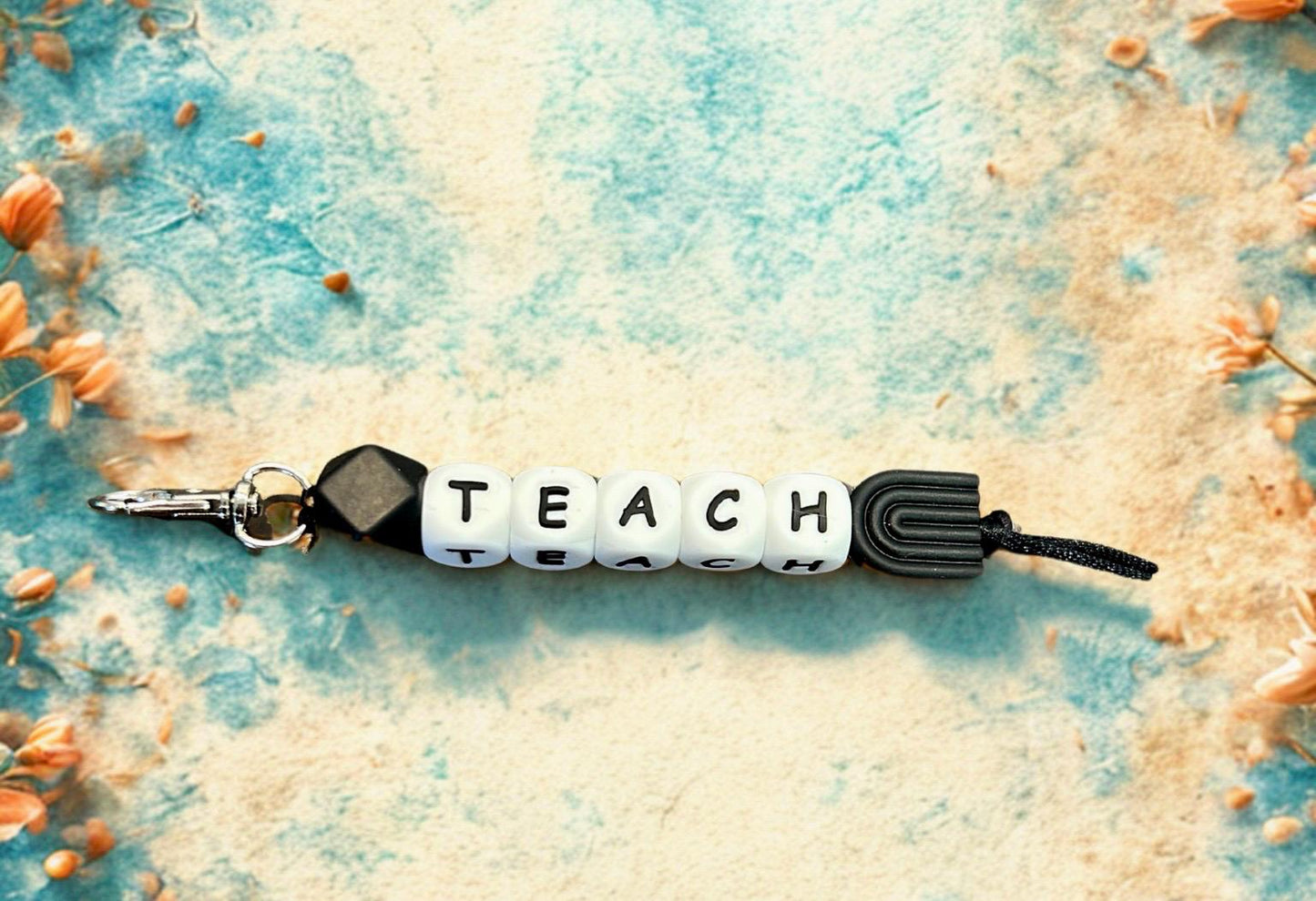 Handmade Word clips for Keys and Bags - Inspiring Accessories
