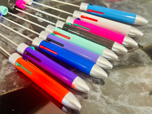 Color Changing Ball-point beaded pens