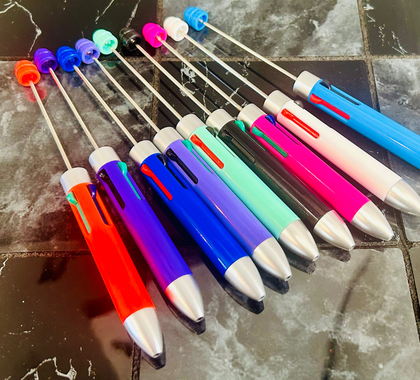 Color Changing Ball-point beaded pens