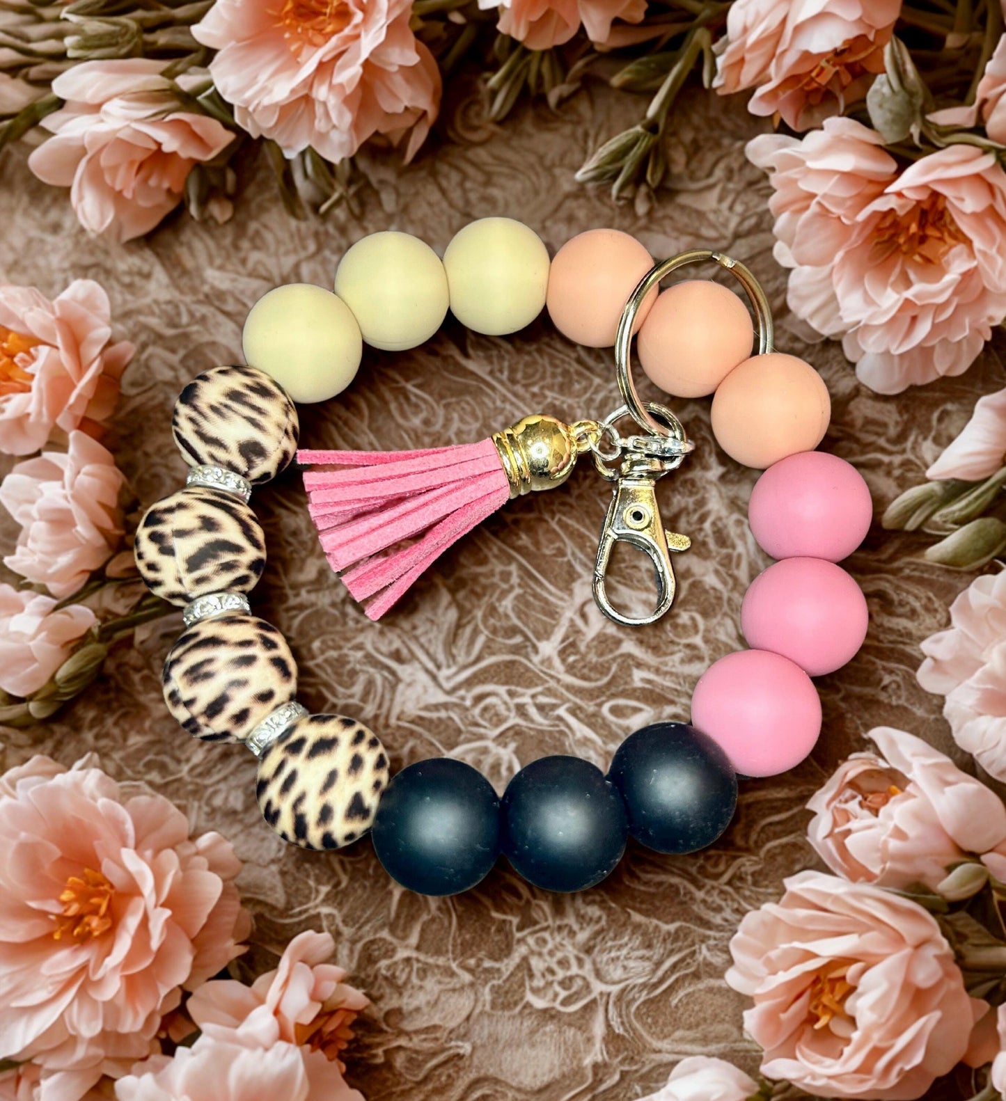 Handcrafted Wristlet Keychains - Choose from 5 different styles.