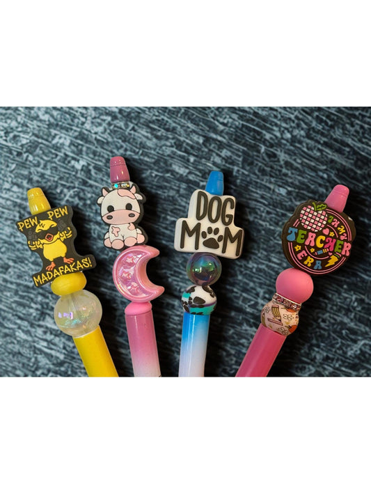 Beaded Pens Collection - Fun, Sarcastic, and colorful Styles- Large Variety of Fun designs