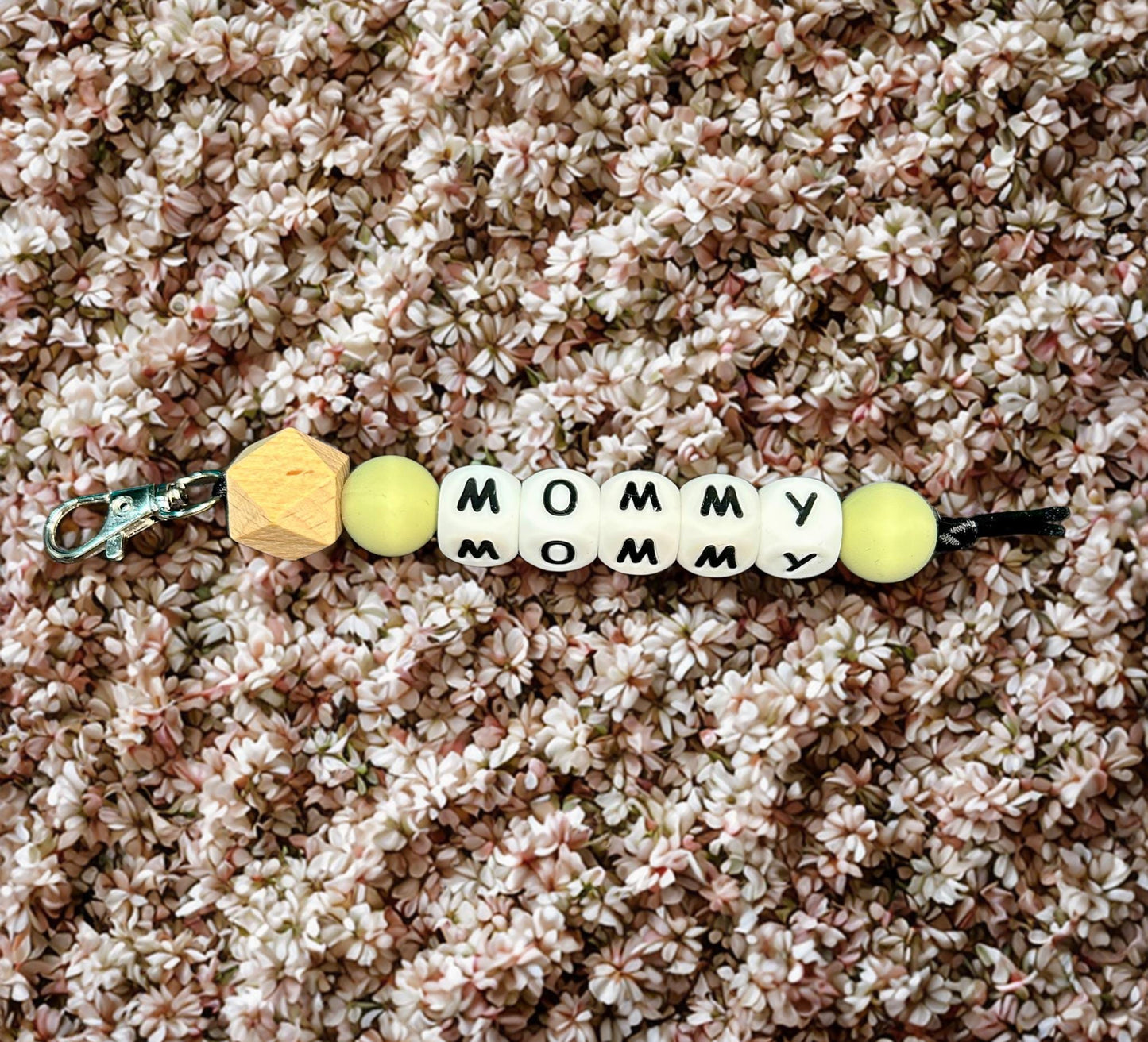Handmade Key clips for Mom, Mama and Mommy.  - Mother’s gift idea.