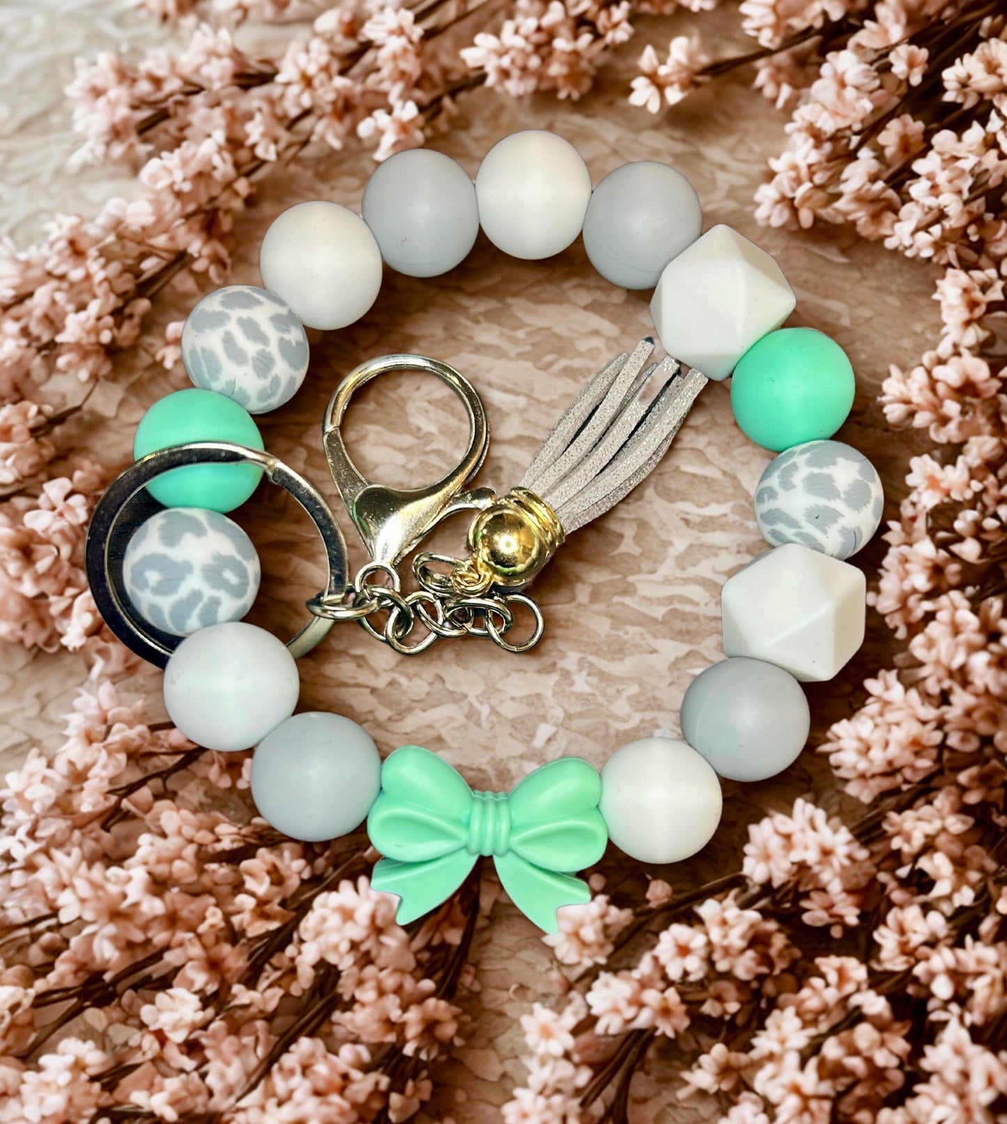 Handcrafted Wristlet Keychains - Choose from 5 different styles.