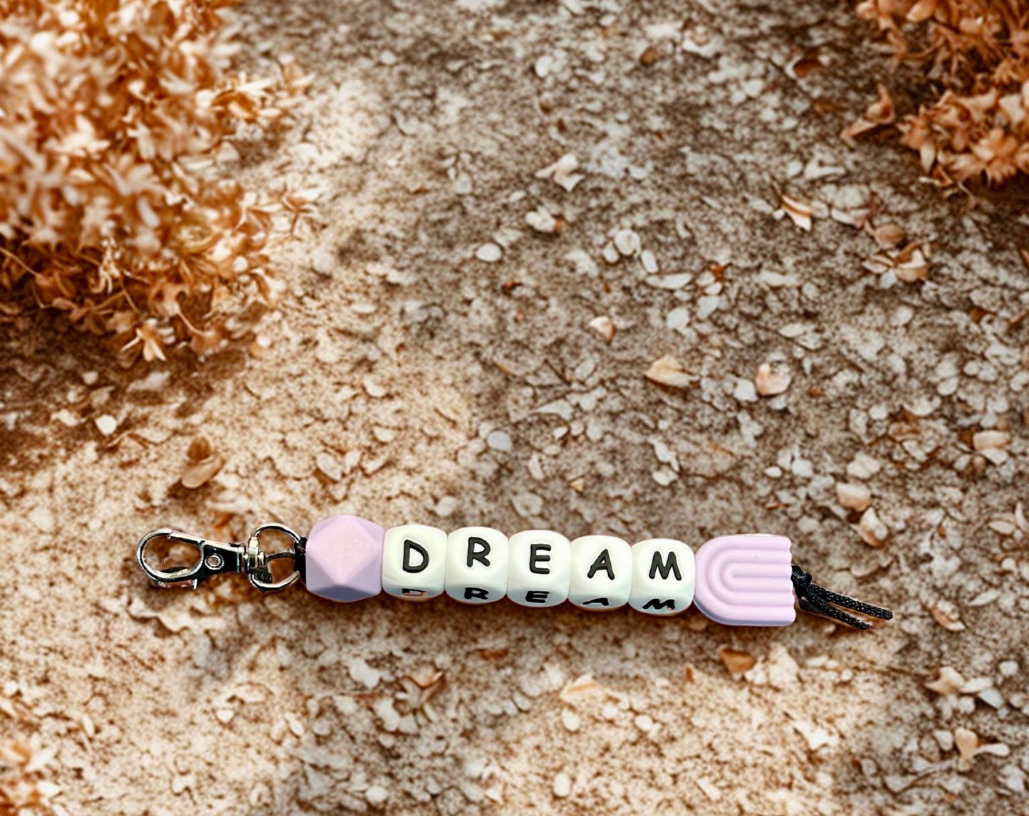 Handmade Word clips for Keys and Bags - Inspiring Accessories