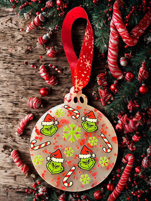 3 inch Acrylic Ornaments