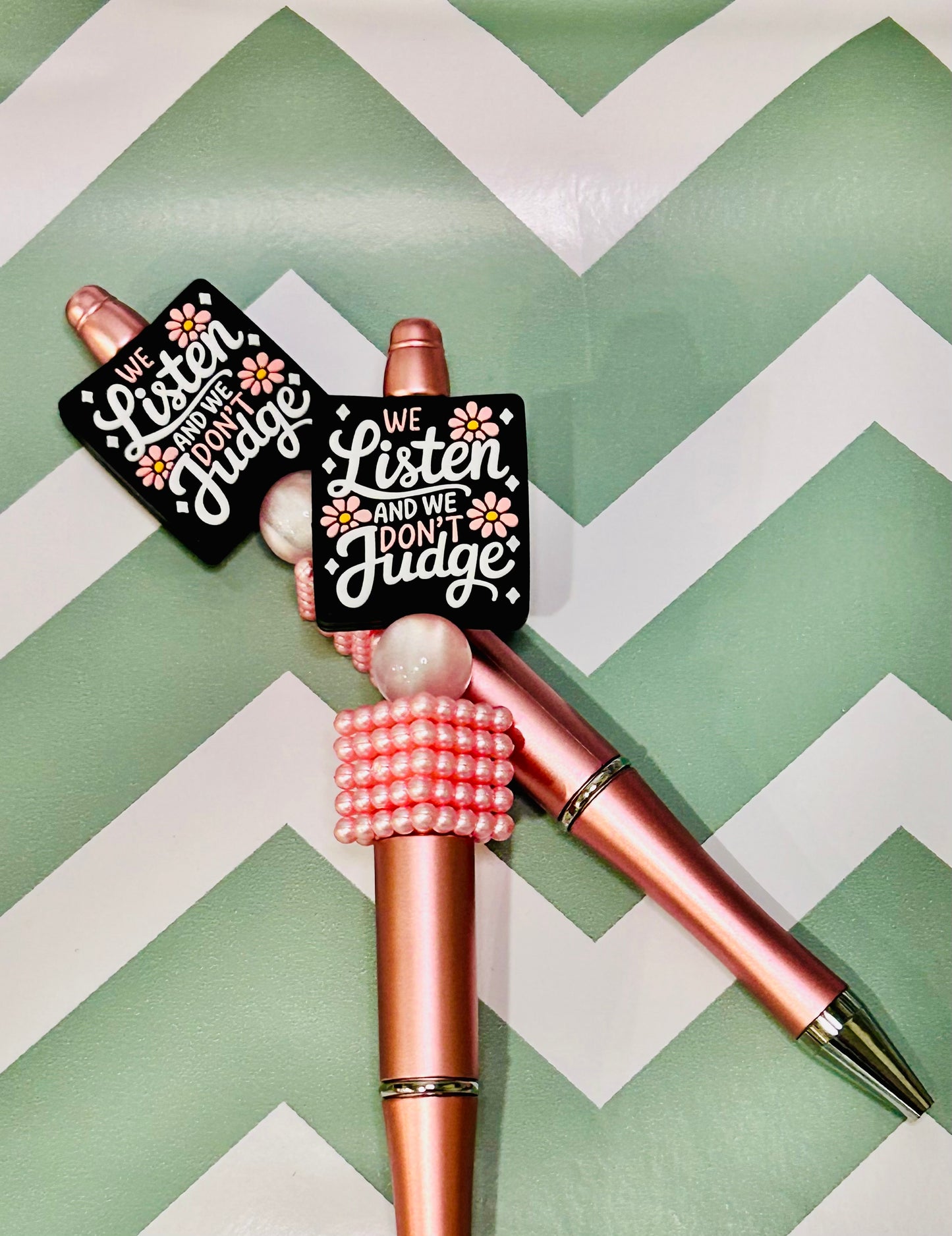 Fun and Sarcastic beaded Pens!!  Silicone & Acrylic beads. - Limited Quantity - Whimsical and humorous!