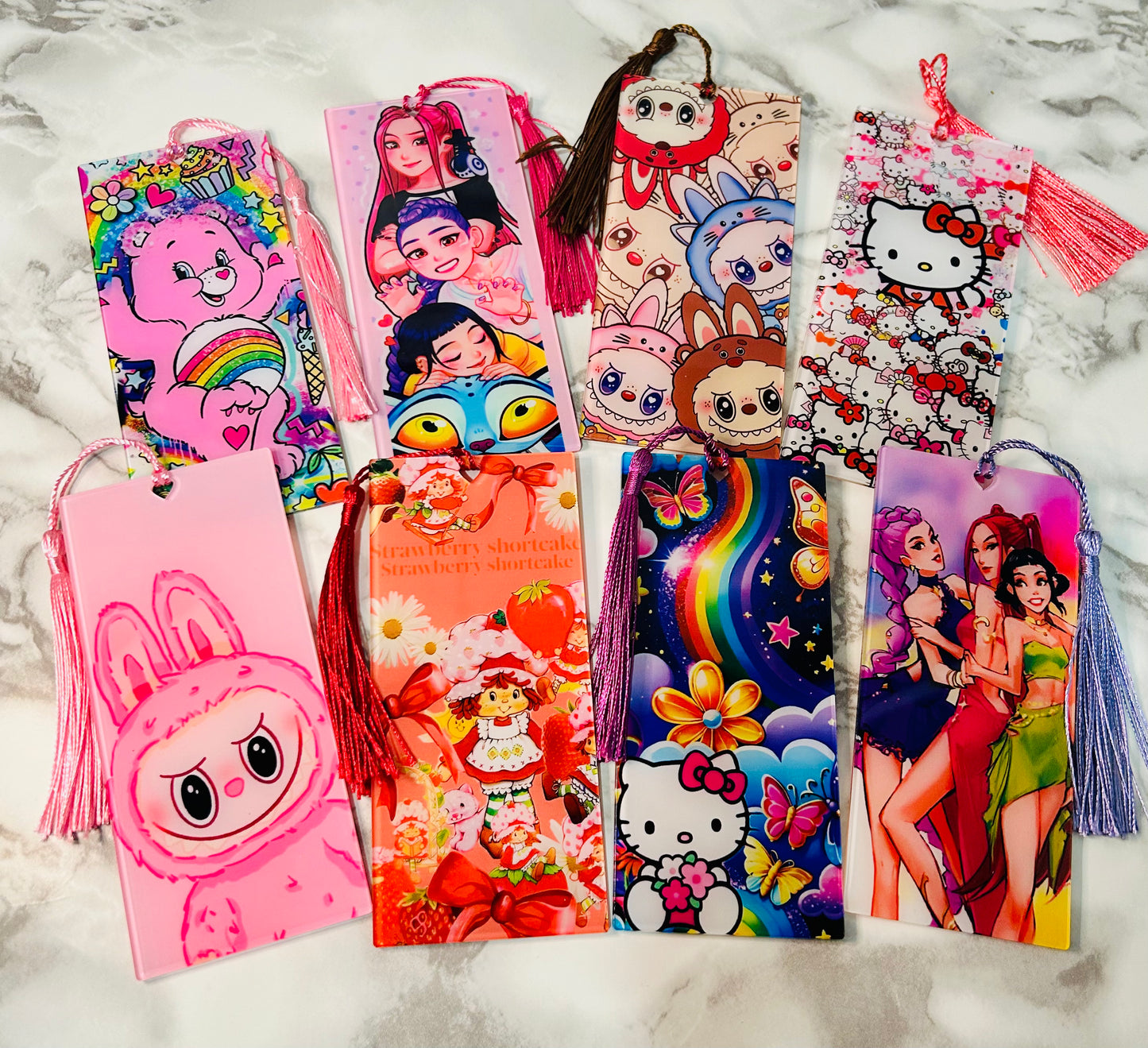 Character Acrylic Bookmarks